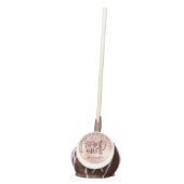 Rose Gold Glitter & Foil 21st Birthday Cake Pops (Front)