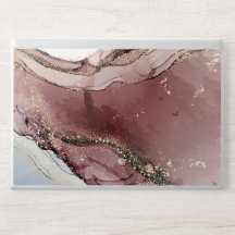 Rose Gold Glitter Gradient HP Laptop Skin