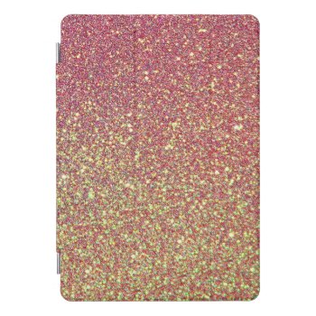 Rose Gold Glitter Ipad Pro Cover by NatureTales at Zazzle