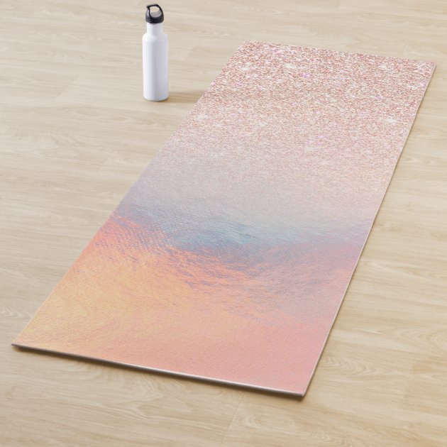 Rose gold cheap yoga mat