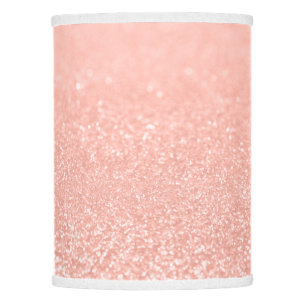 Rose Gold Glitter Lights Lamp Shade