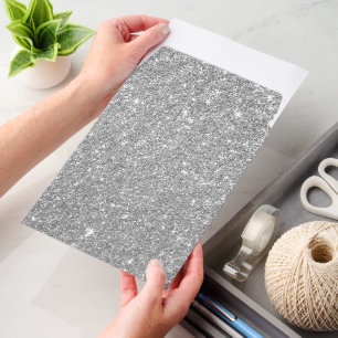 Rose Gold Glitter Look Envelope Mailers