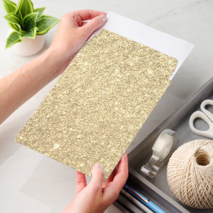 Rose Gold Glitter Look Envelope Mailers