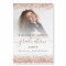 Rose Gold Glitter Photo Overlay Welcome Graduation