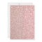 Rose Gold Glitter Pink Floral Sweet 16 Birthday