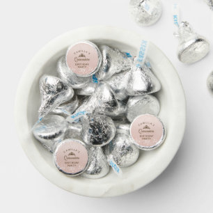 Rose Gold Glitter Quinceañera Hershey®'s Kisses®