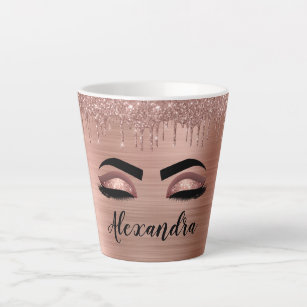 Eyelash Pink Metal Travel Mug — Pretty Lashes