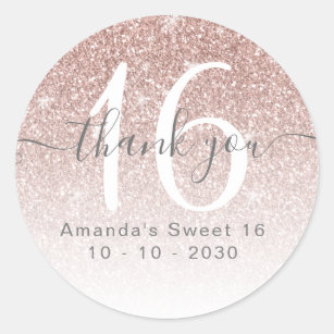 Sweet 16 Stickers - 3,000 Results | Zazzle