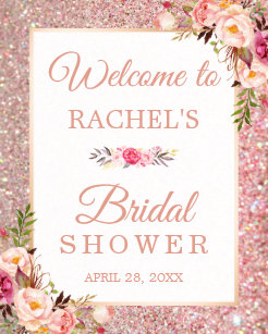 bridal shower posters design for your bridal shower today zazzle