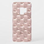 Rose Gold Jewel Bling Cushion Stitched Pillow Case-Mate Samsung Galaxy S9 Case<br><div class="desc">Girly Rose Gold Jeweled Bling Pillow Case. This cute modern Blush Pink Case has a Cushion Stitch and has lots of jewelry bling to impress.</div>