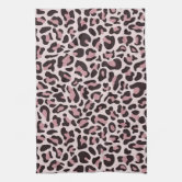 Luxury Kitchen Towels - Pink Rose & Chains Towel