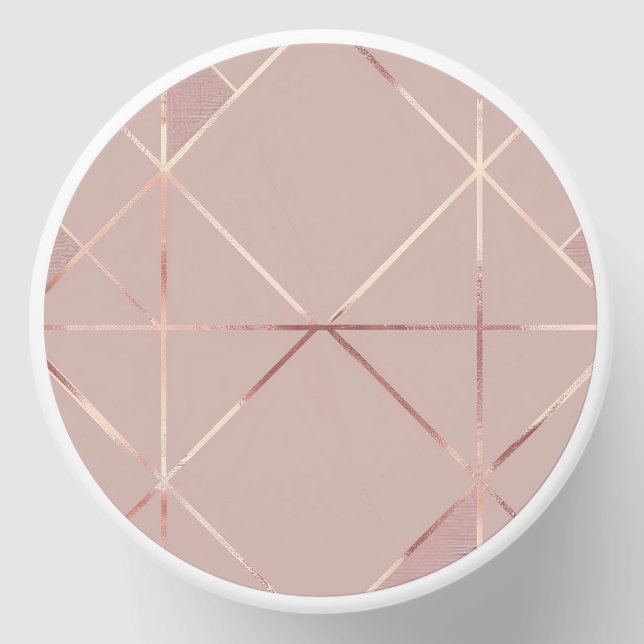 Rose Gold Lid Candle Mini Candle Favors (Front)