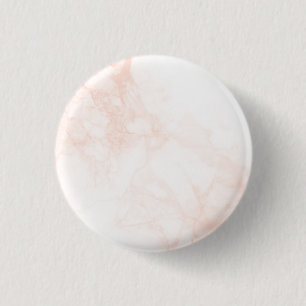Rose Gold light pink marble texture Button
