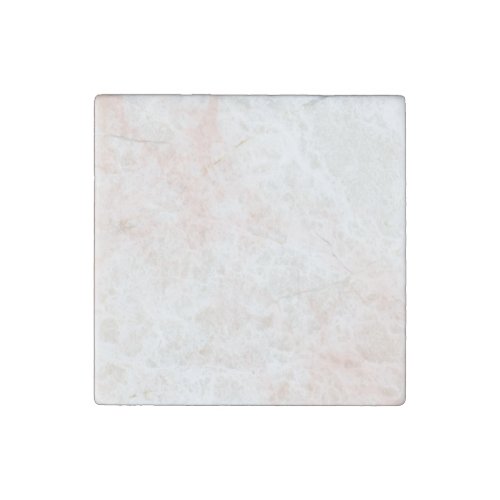 Rose Gold light pink marble texture Stone Magnet
