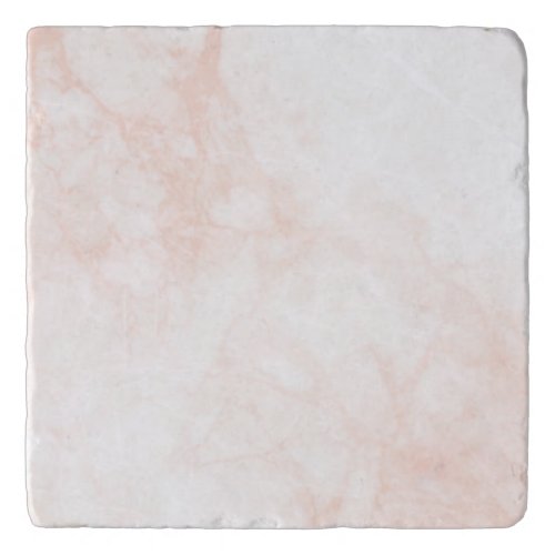 Rose Gold light pink marble texture Trivet