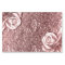 Rose Gold Liquid Chrome Metallic Floral Glam Party