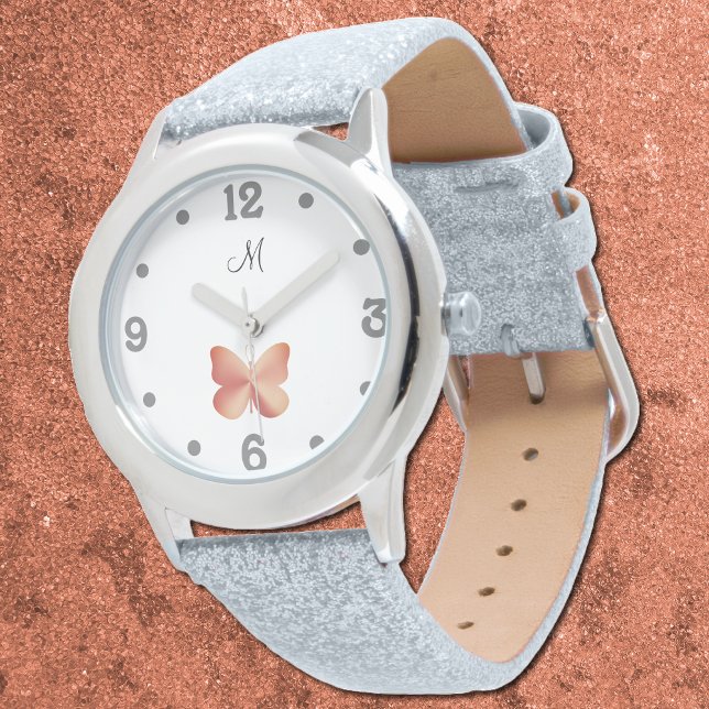 Rose gold look butterfly  silhouette watch (Creator Uploaded)
