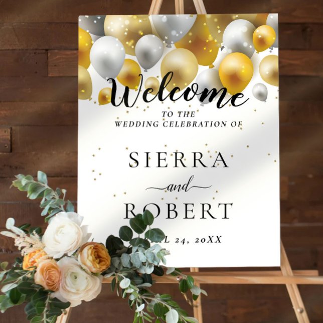 Rose Gold Love Romantic Wedding Welcome Sign (Creator Uploaded)
