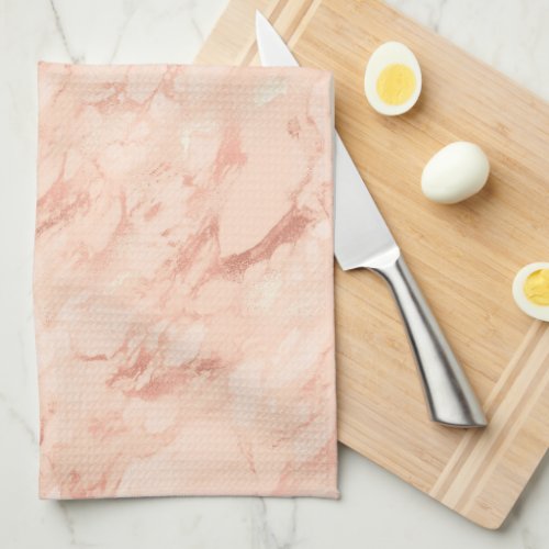 Rose Gold Marble 5 Kitchen Towel