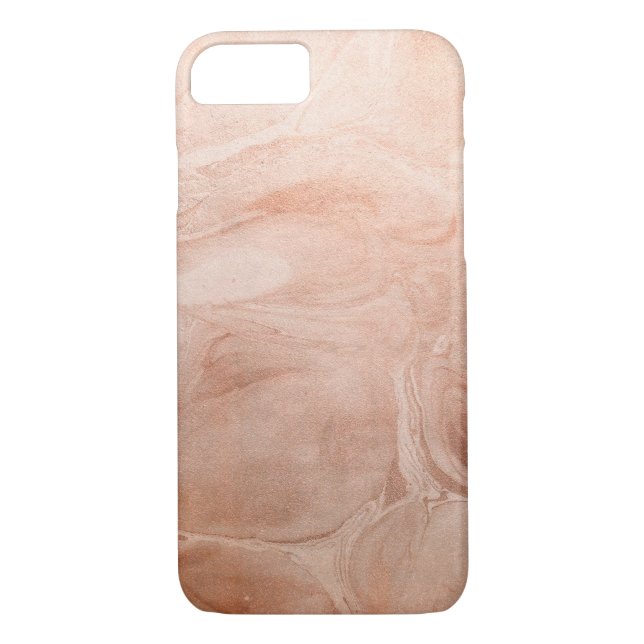 Rose Gold Marble Case-Mate iPhone Case (Back)