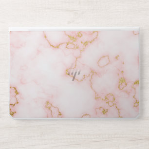 Rose Gold  Marble  HP Laptop Skin