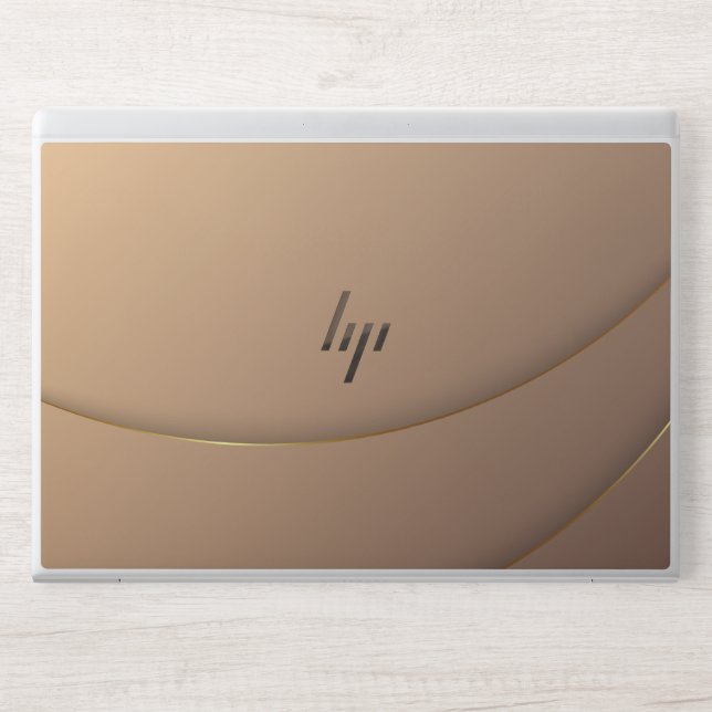 Rose Gold Marble HP Laptop Skin HP Laptop Skin (Front)