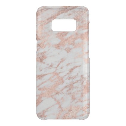 Rose Gold Marble Samsung Case