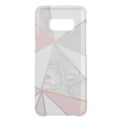 Rose Gold Marble Samsung Case