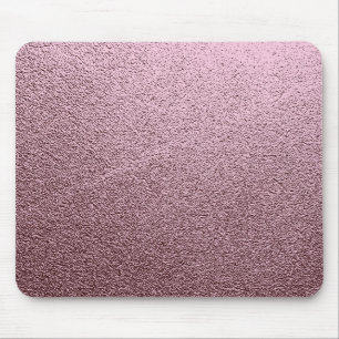 Rose Gold Metallic Mouse Pad