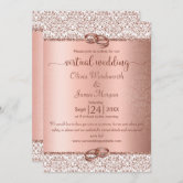 Diamante Wedding Invitations, Dior Bow, Monogram