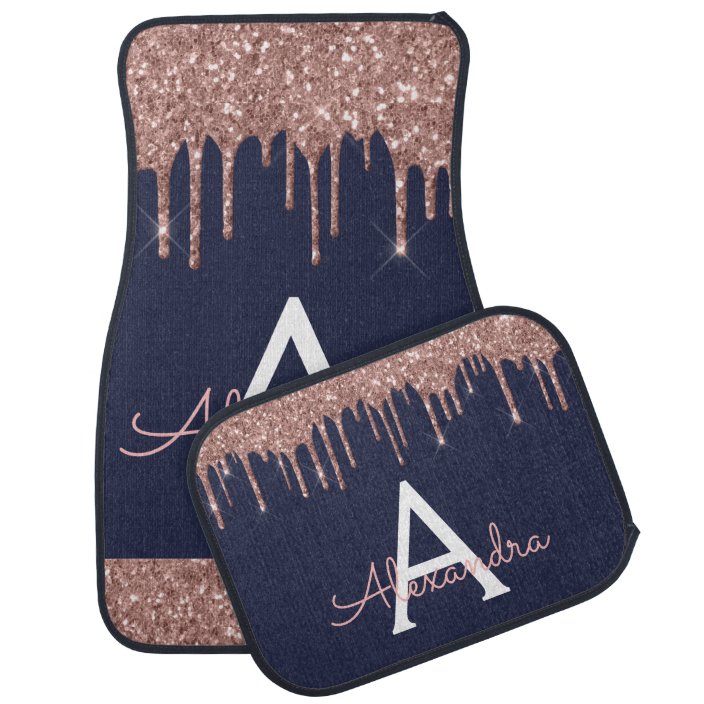 monogram car floor mats