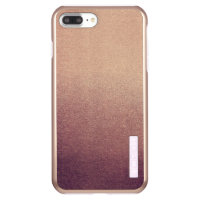 Rose Gold Ombre Glitter Sand Look Pink Incipio DualPro Shine iPhone 8 Plus/7 Plus Case