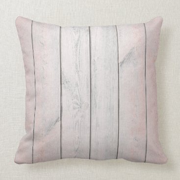 Rose Gold Pink Blush Metallic Wood Cottage Home Throw Pillow Rose Gold Pink Blush Metallic Wood Cottage Home Throw Pillow