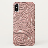 Rose gold pink elegant victorian art nouveau