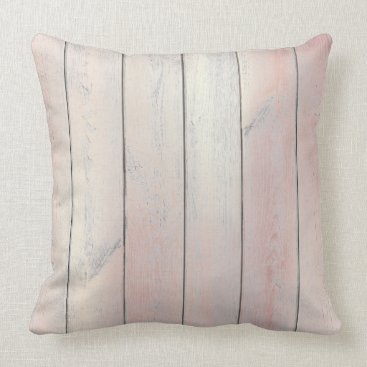 Rose Gold Pink Glam Metallic Wood Cottage Home Throw Pillow Rose Gold Pink Glam Metallic Wood Cottage Home Throw Pillow