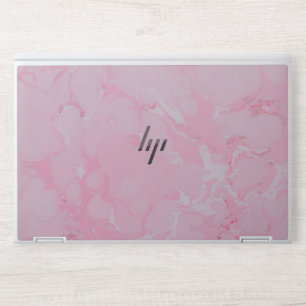 rose gold pink marblediy laptop HP EliteBook X360 Skin