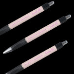 Rose gold pink name Sweet 16 Pen<br><div class="desc">Rose gold background,  pink text. Personalize and add your name. Text: Sweet 16</div>