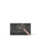 Rose Gold Scissor Hair Stylist Black Glitter Salon