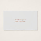 Rose Gold Script "Happy Birthday" Classy Grey (Back)