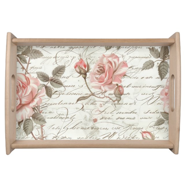Rose Gold Serving Tray (Front)