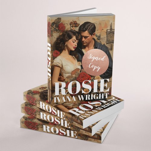 Rose Gold Signed Copy Classic Round Sticker