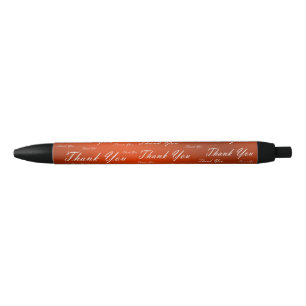 rose, gold, silver, thank + you, flowers, floral, pen