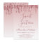 Rose Gold Sparkle Glitter Sweet Sixteen Birthday