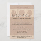 ROSE GOLD SPOON FORK COOKERY CLASS INVITE TEMPLATE (Front)