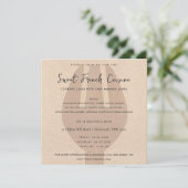 ROSE GOLD SPOON FORK COOKING CLASS INVITE TEMPLATE (Standing Front)