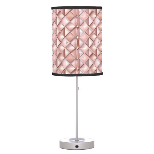 ROSE GOLD Standing Lamp for Home, Office Decor (Back)