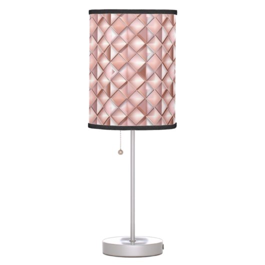 ROSE GOLD Standing Lamp for Home, Office Decor (Right)