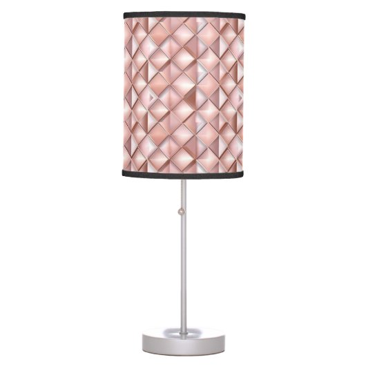 ROSE GOLD Standing Lamp for Home, Office Decor (Front)