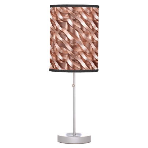 ROSE GOLD Standing Lamp for Home Office Decor