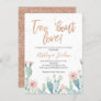 Rose Gold Taco ''bout Love Couples Shower Invitation